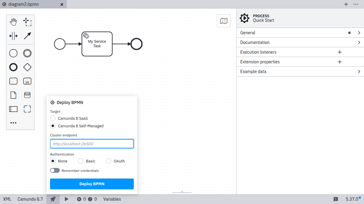 deployment configuration