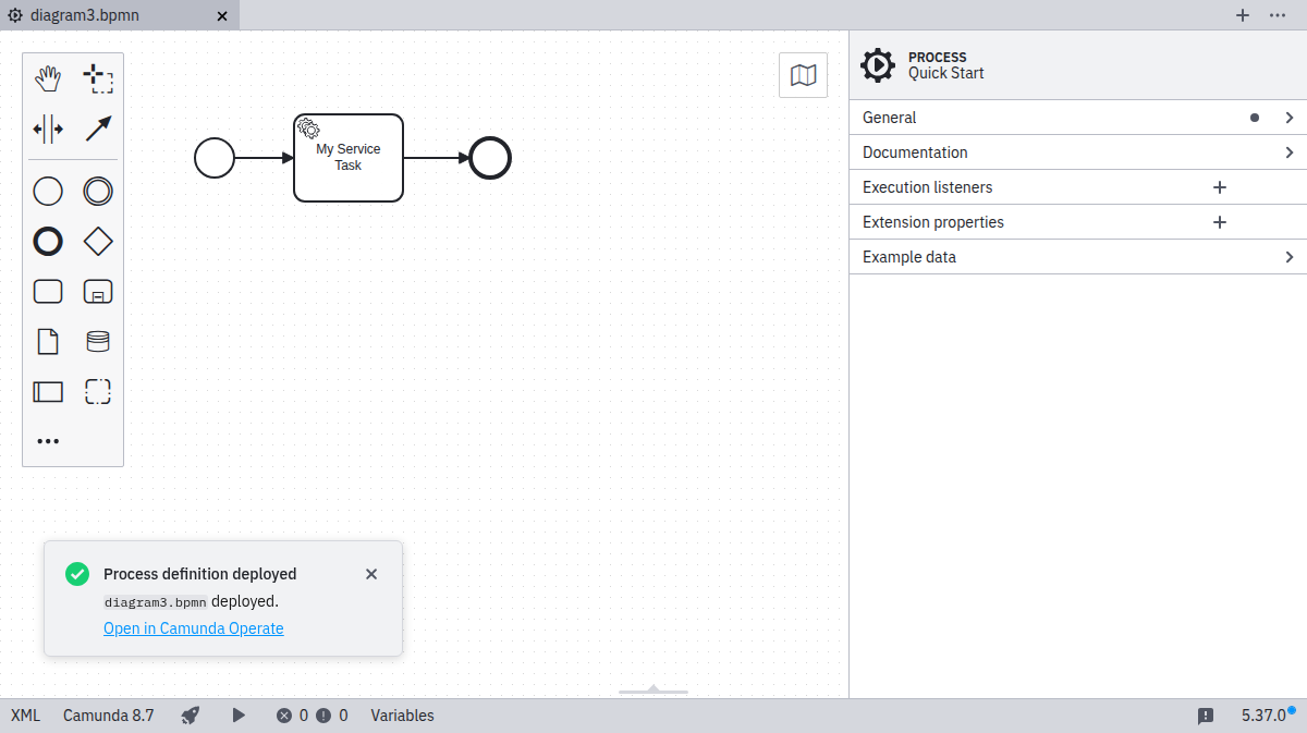 deployment successful